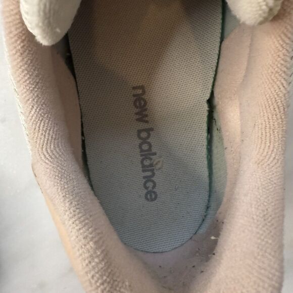 New Balance 574 Lifestyle Suede Gray Pink Rose Retro Surf  Women's 10 / 8.5 Men - Picture 7 of 10